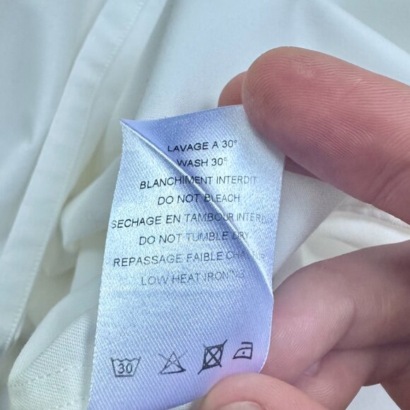 Lemaire Henley White T-Shirt - Picture 6 of 7